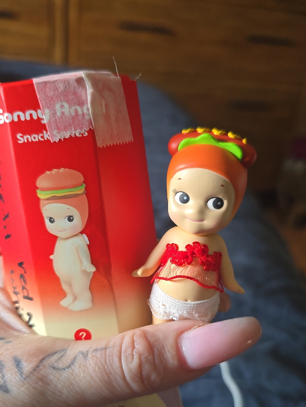 Sonny Angel Snack Series Hotdog 100% Authentic
